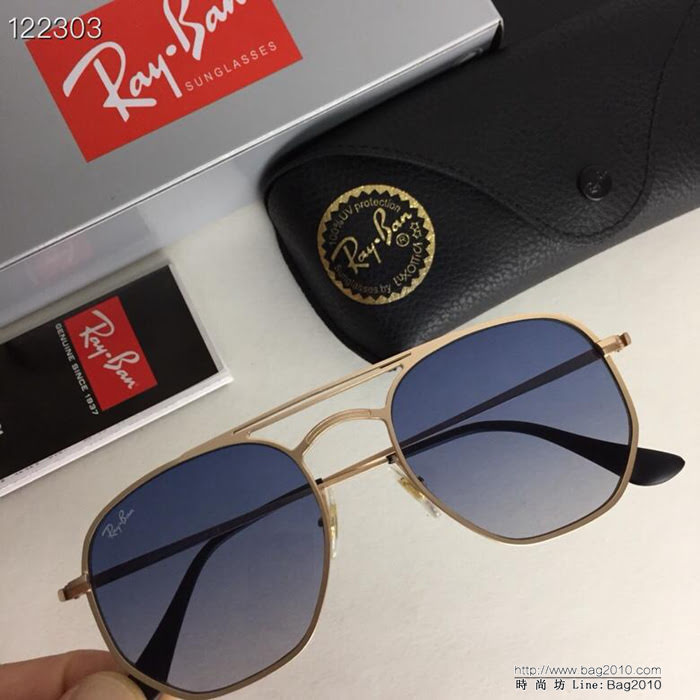 RAYBAN雷朋 RB3609 新品上市 超輕材質 復古圓款 太陽鏡 男女通用  lly1086